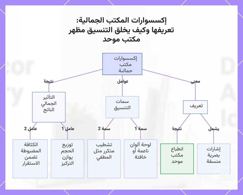 إكسسوارات المكتب الجمالية: تعريفها وكيف يخلق التنسيق مظهر مكتب موحد