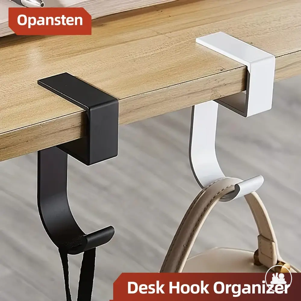 Aluminium-Schreibtischhaken-Organizer für Taschen und Zubehör