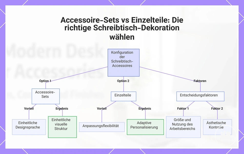 Accessoire-Sets vs Einzelteile: Die richtige Schreibtisch-Dekoration wählen