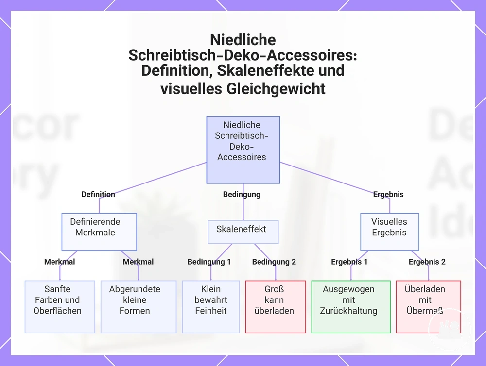 Niedliche Schreibtisch-Deko-Accessoires: Definition, Skaleneffekte und visuelles Gleichgewicht