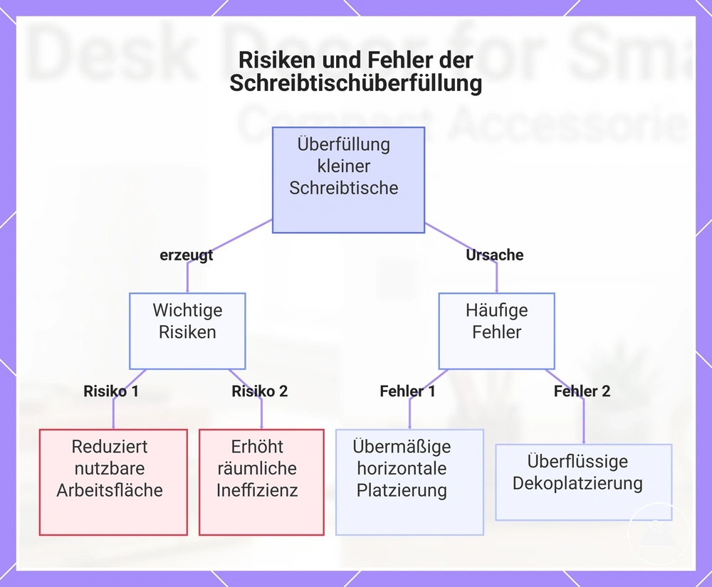 Risiken und Fehler der Schreibtischüberfüllung