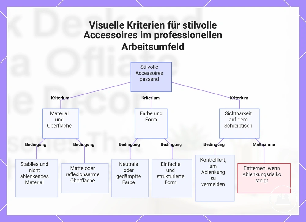 Visuelle Kriterien für stilvolle Accessoires im professionellen Arbeitsumfeld