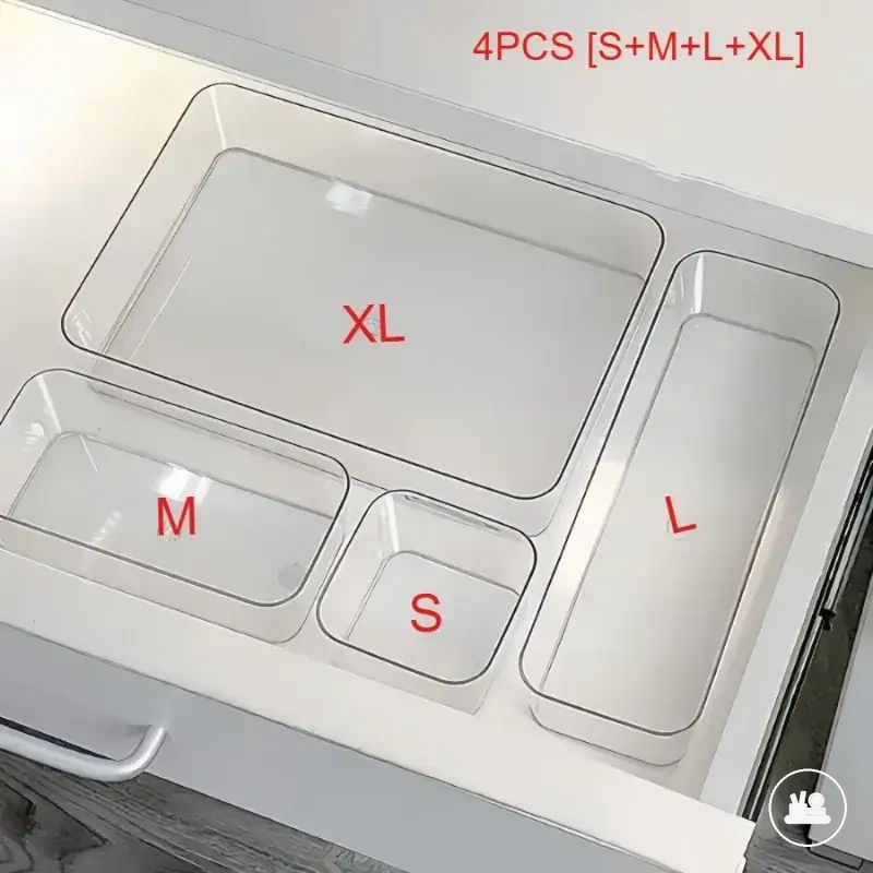 Storage box for cosmetics, stationery, office supplies, and drawers