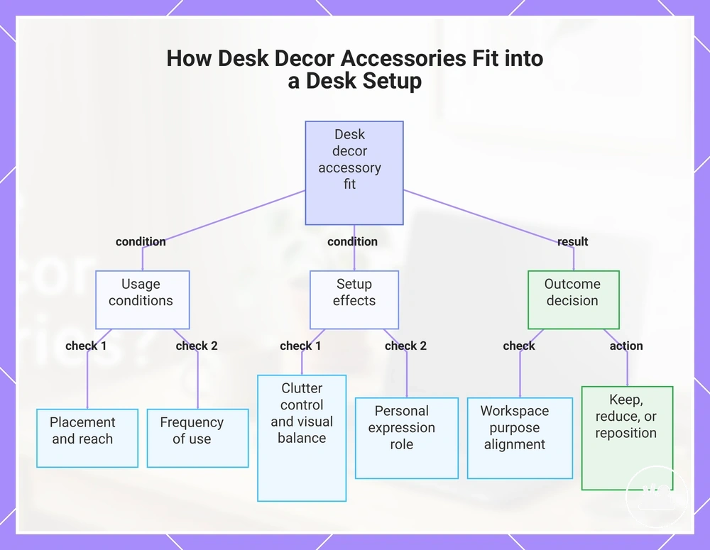 How Desk Decor Accessories Fit into a Desk Setup