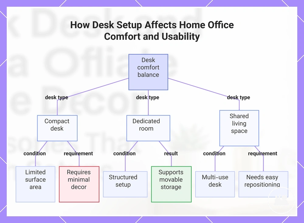 How Desk Setup Affects Home Office Comfort and Usability