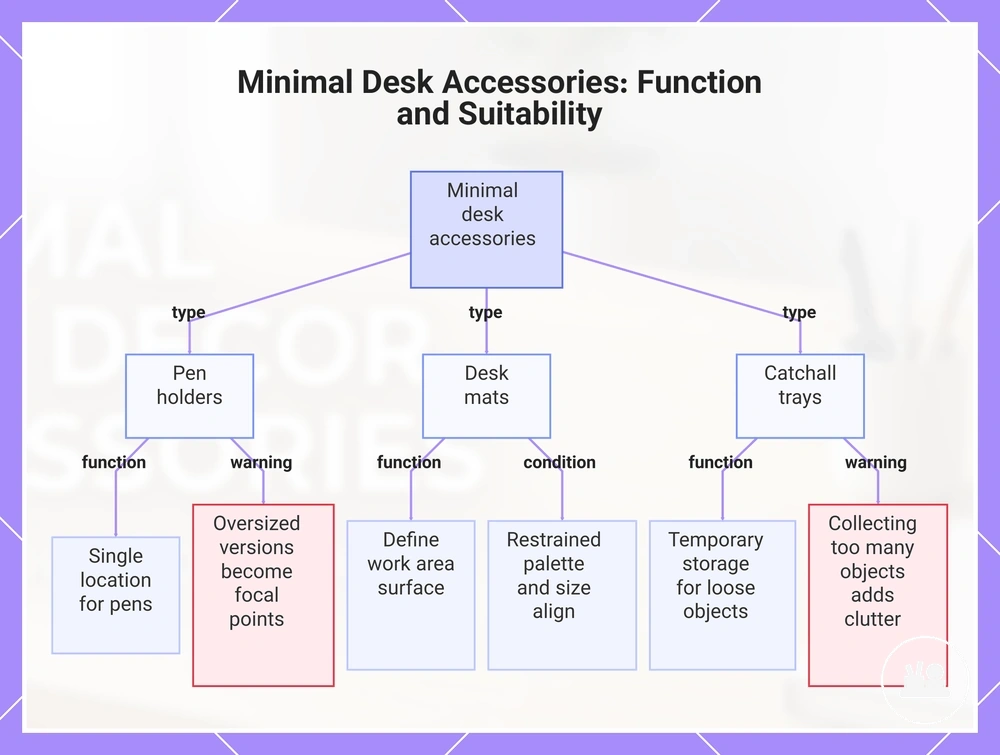 Minimal Desk Accessories: Function and Suitability