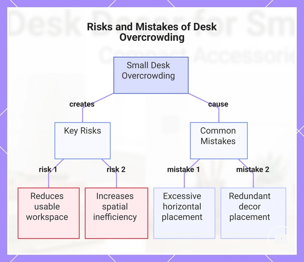 Risks and Mistakes of Desk Overcrowding