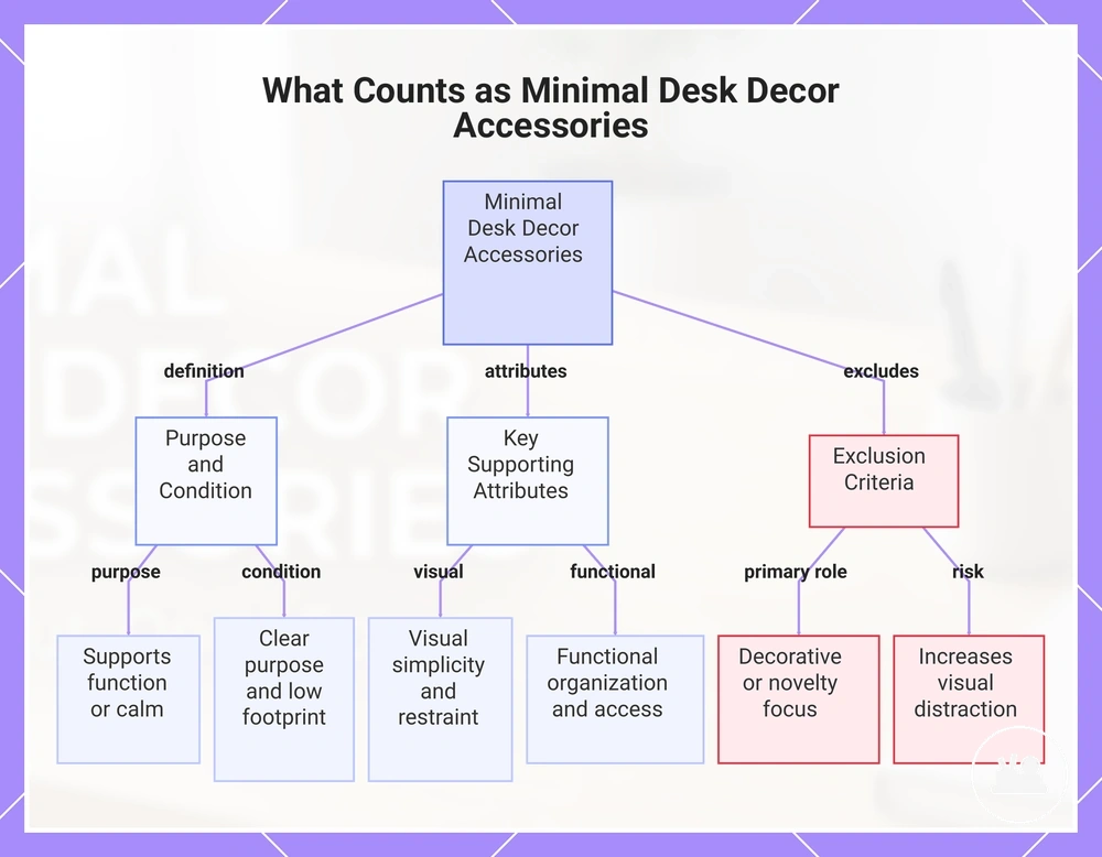 What Counts as Minimal Desk Decor Accessories