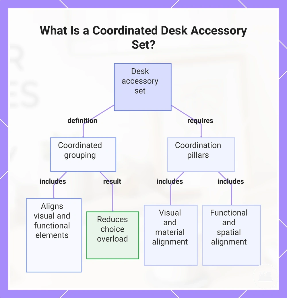 What Is a Coordinated Desk Accessory Set?