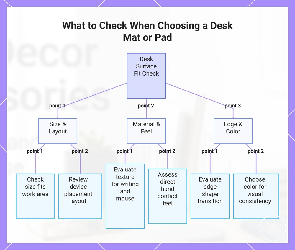 What to Check When Choosing a Desk Mat or Pad