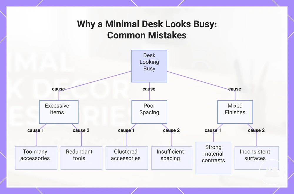 Why a Minimal Desk Looks Busy: Common Mistakes