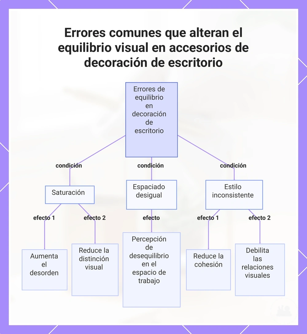 Errores comunes que alteran el equilibrio visual en accesorios de decoración de escritorio