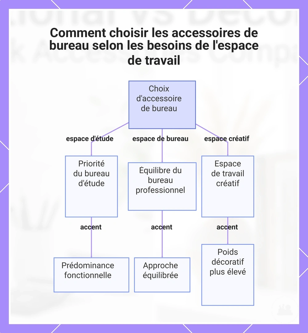 Comment choisir les accessoires de bureau selon les besoins de l'espace de travail