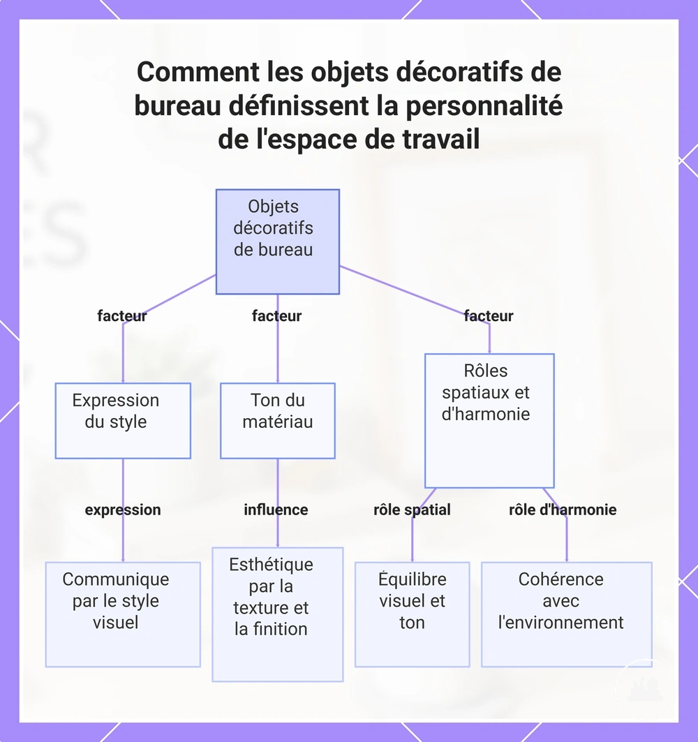 Comment les objets décoratifs de bureau définissent la personnalité de l'espace de travail