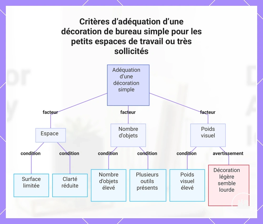 Critères d’adéquation d’une décoration de bureau simple pour les petits espaces de travail ou très sollicités