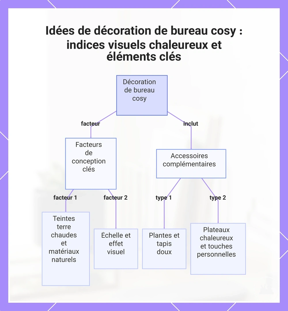 Idées de décoration de bureau cosy : indices visuels chaleureux et éléments clés