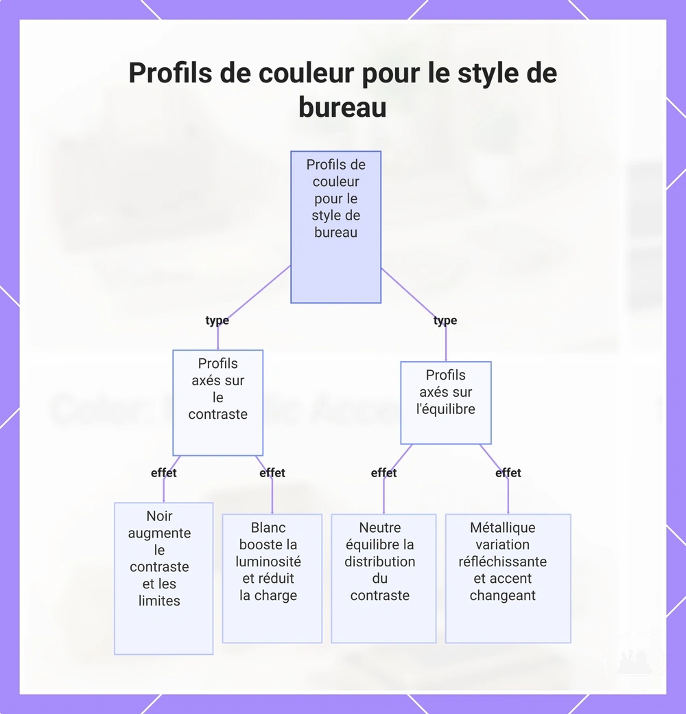 Profils de couleur pour le style de bureau