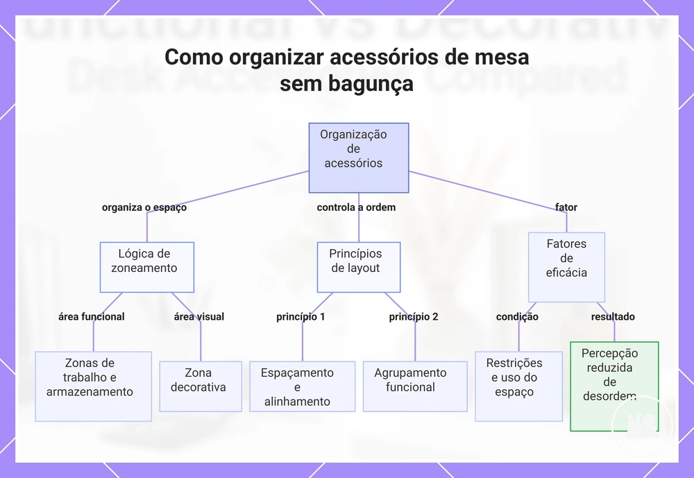 Como organizar acessórios de mesa sem bagunça