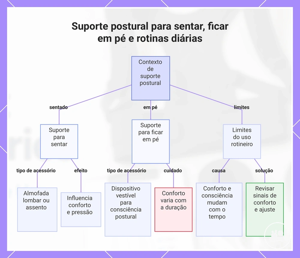 Visão geral de suportes, carregadores e complementos funcionais