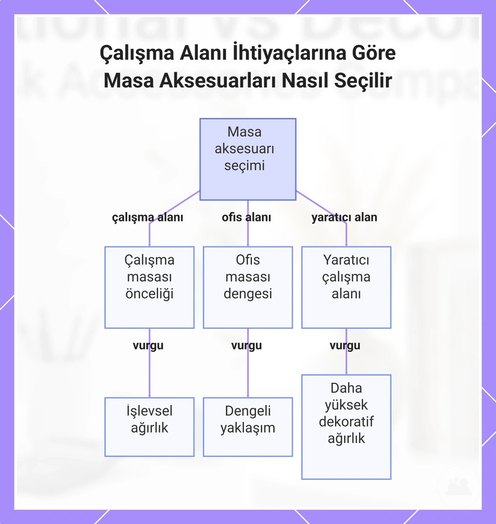 Çalışma Alanı İhtiyaçlarına Göre Masa Aksesuarları Nasıl Seçilir