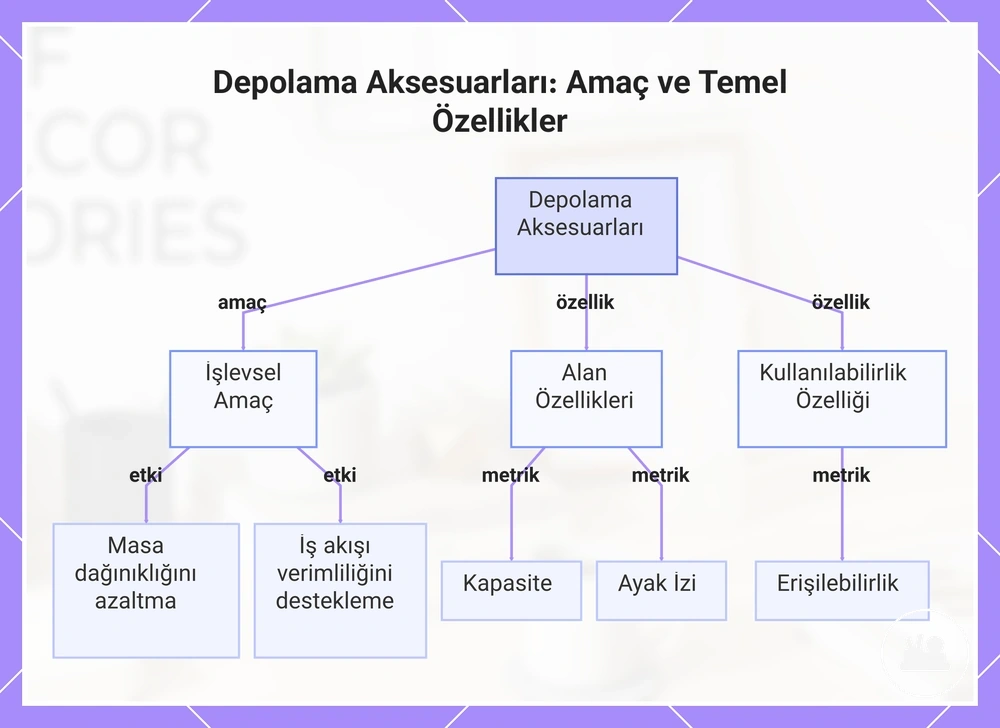 Depolama Aksesuarları: Amaç ve Temel Özellikler