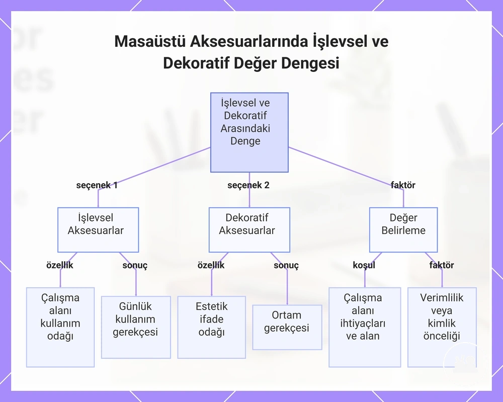 Masaüstü Aksesuarlarında İşlevsel ve Dekoratif Değer Dengesi