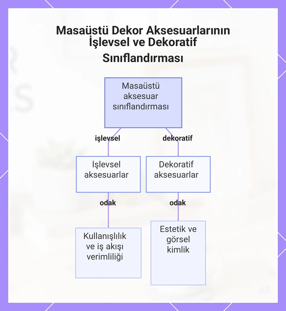 Masaüstü Dekor Aksesuarlarının İşlevsel ve Dekoratif Sınıflandırması