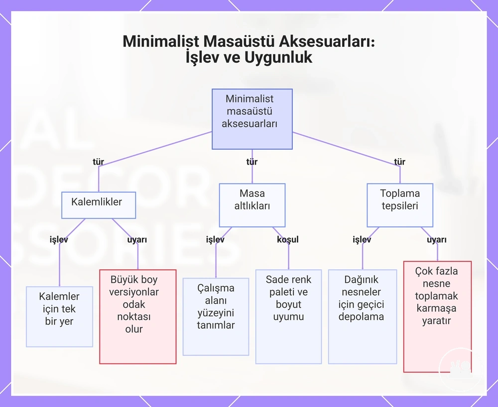 Minimalist Masaüstü Aksesuarları: İşlev ve Uygunluk