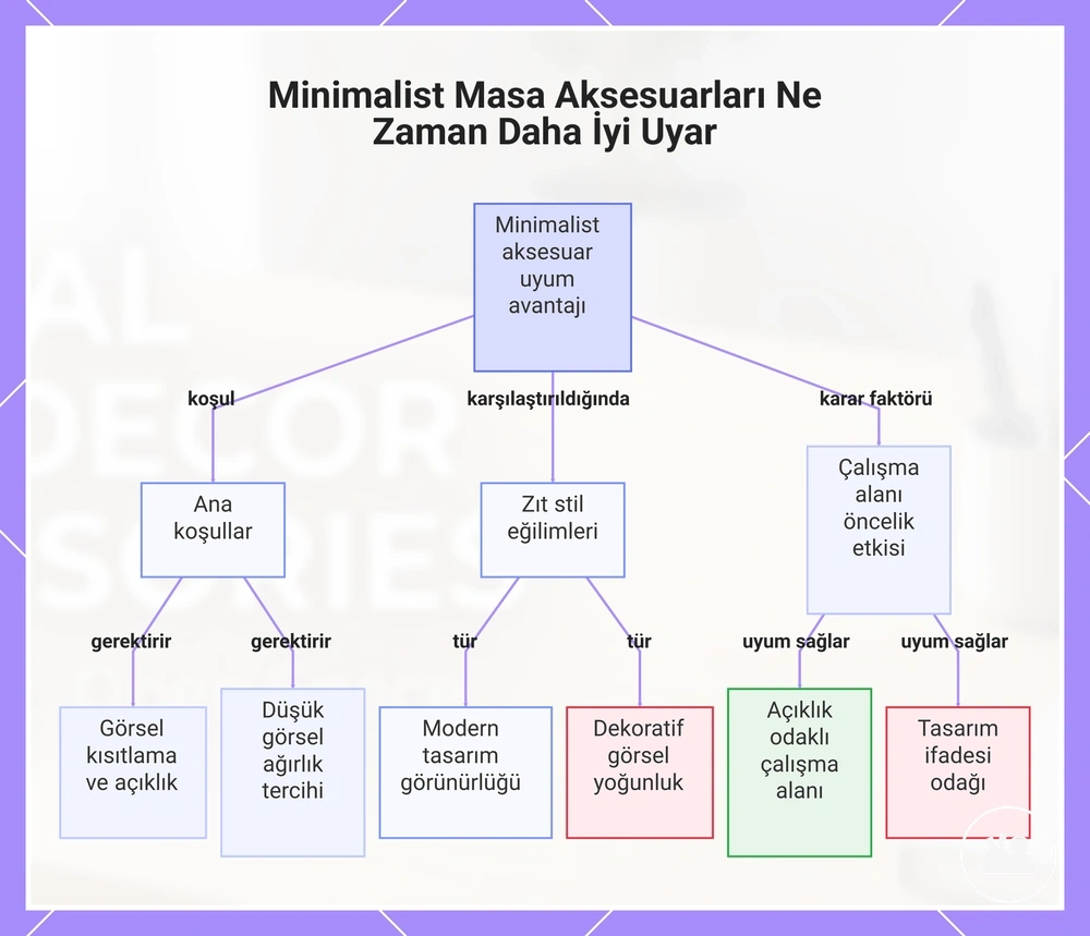 Minimalist Masa Aksesuarları Ne Zaman Daha İyi Uyar