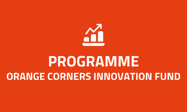 Programme Orange Corners Innovation Fund