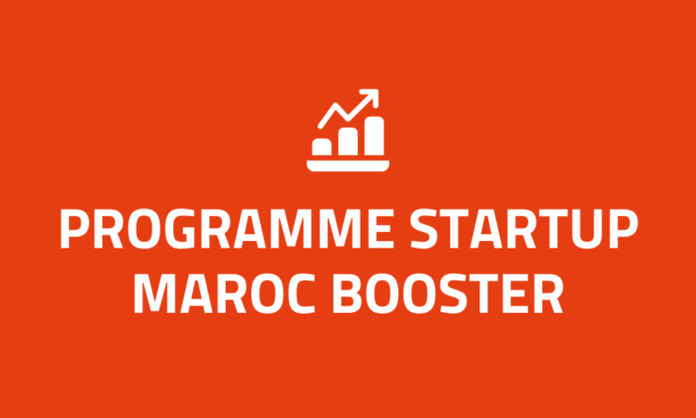 Programme StartUp Maroc Booster